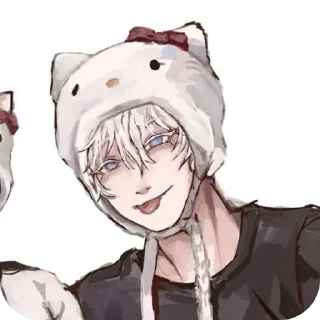 Sticker from Годжо Сатору by:@Q_Q_what