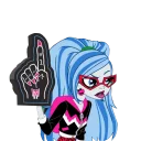 ☝ emoji Monster High @yamstickers Telegram sticker 17 of 33