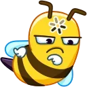 🤔 emoji Bee Telegram sticker 24 of 25