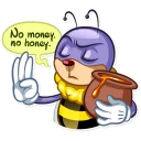 💸 emoji Ben The Bee Telegram sticker 6 of 30
