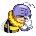 😑 emoji Ben The Bee Telegram sticker 9 of 30