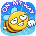 🐝 emoji Bee Telegram sticker 23 of 25