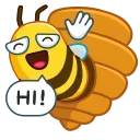 👋 emoji Bee Telegram sticker 5 of 25