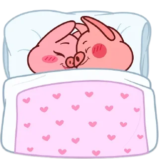 💕 emoji Все стикеры в @Pig_and_friends  "Pig Valera" (@Mari_Deinos ) Telegram sticker 14 of 120