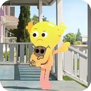 🧸 emoji Удивительный мир Гамбола ( @Iz Telegram sticker 13 of 85