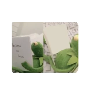 🐸 emoji Kermit Telegram sticker 17 of 17