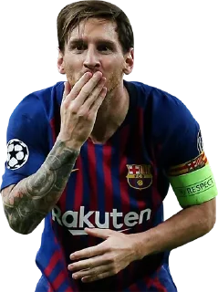 😘 emoji Messi Telegram sticker 10 of 73