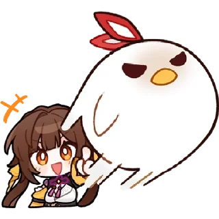 🕊 emoji Honkai: Star Rail Telegram sticker 5 of 26
