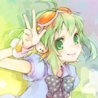 Sticker from Gumi-chan!