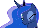 😉 emoji Princess Luna Telegram sticker 20 of 78