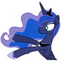 🤗 emoji Princess Luna Telegram sticker 8 of 59