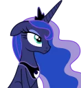 😞 emoji Princess Luna Telegram sticker 23 of 78