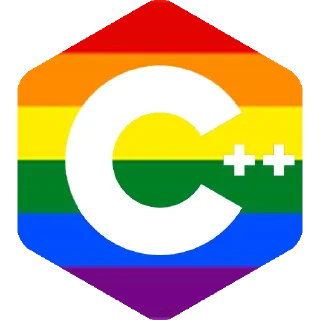 🏳️‍🌈 emoji btw i use arch Telegram sticker 13 of 26
