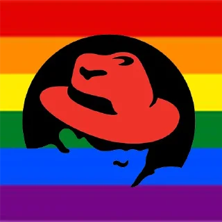 🏳️‍🌈 emoji btw i use arch Telegram sticker 12 of 26