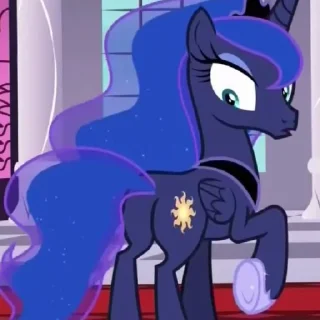 🌑 emoji Princess Luna | @MLPstick Telegram sticker 22 of 50