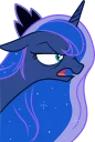 😒 emoji Princess Luna Telegram sticker 10 of 78