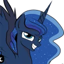 Sticker from Princess Luna