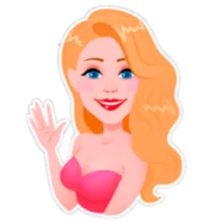👋 emoji День с Тиной Telegram sticker 1 of 19