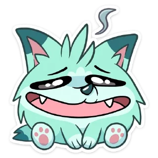 😃 emoji Минт @nyasticks Telegram sticker 12 of 49