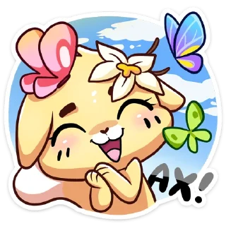🤗 emoji Ванилька @Nyasticks Telegram sticker 8 of 49