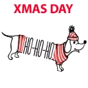 🐶 emoji Xmas Dog @stickersb2b Telegram sticker 10 of 15