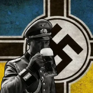 🍺 emoji Український Рейх (by @Inkvisitori) Telegram sticker 11 of 15