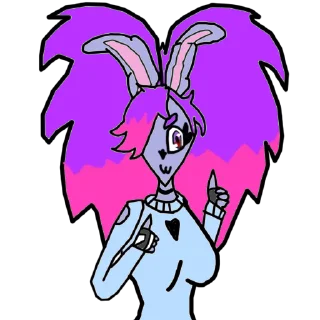 😏 emoji Star-Bonnie Telegram sticker 4 of 17