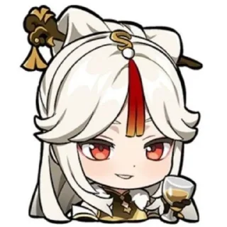 🍷 emoji Геншин импакт Telegram sticker 14 of 94