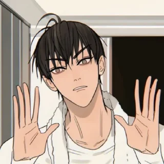 😨 emoji Хэ тянь Telegram sticker 8 of 14