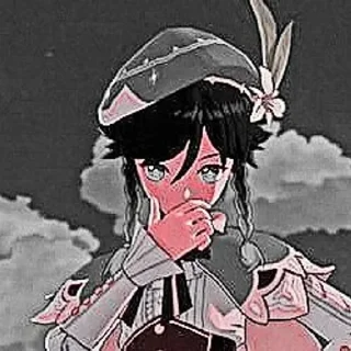🤔 emoji •°Venti°•  @anime_sticks Telegram sticker 19 of 40