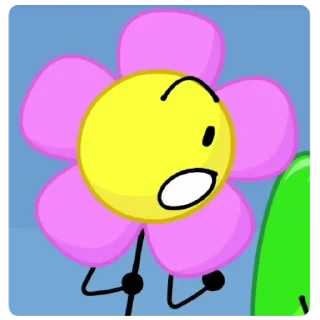 🌸 emoji BFDI - Flower! | @tavloi Telegram sticker 14 of 75