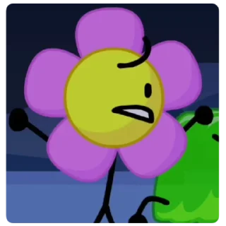 🌸 emoji BFDI - Flower! | @tavloi Telegram sticker 11 of 75