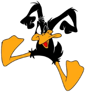 😡 emoji Duffy Duck (@BugsBunnyJr) Telegram sticker 5 of 20