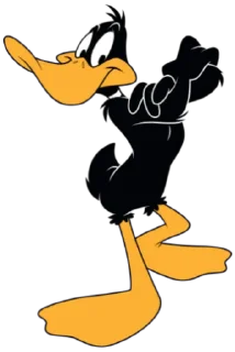 😁 emoji Duffy Duck (@BugsBunnyJr) Telegram sticker 14 of 20