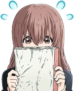 🥰 emoji @anime_stickerr Форма Голоса Telegram sticker 6 of 30