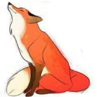 😄 emoji Лис Telegram sticker 5 of 55