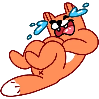 🤣 emoji Лис | @sovavrestickers Telegram sticker 2 of 44