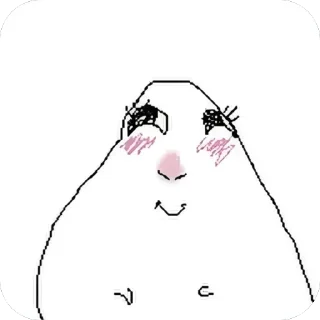 😙 emoji Hamsterbyrawraw Telegram sticker 13 of 31