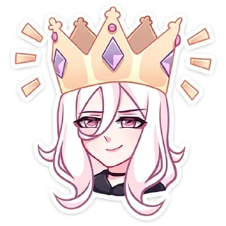 👑 emoji ⏤͟͟͞͞ 𓆩 @xcanfi 𓆪 ┃╽╿╏┋ Telegram sticker 12 of 42