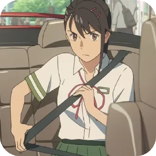 👍 emoji Suzume / Your Name  @TiPolitisVANANAS Telegram sticker 19 of 79