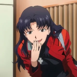 Sticker from katsuragi misato<3
