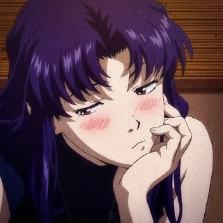 Sticker from katsuragi misato<3