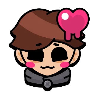 🥰 emoji Felix 1.0 | @MadPins Telegram sticker 7 of 31
