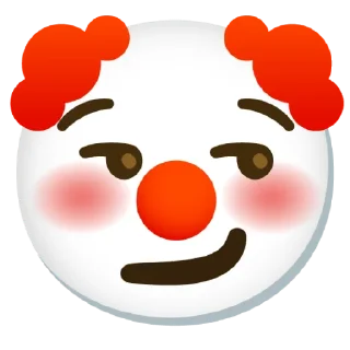 😏 emoji 🤡clown.By:@Arhont_loxov Telegram sticker 17 of 49