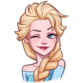 Sticker from Elsa