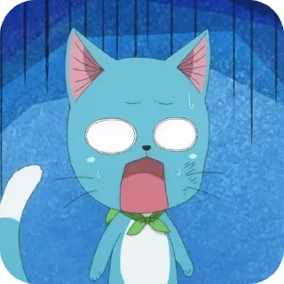 😨 emoji Хэппи Telegram sticker 10 of 14