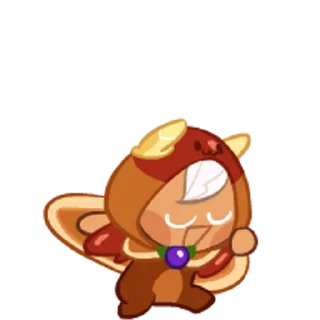 🧁 emoji Pancake Cookie! Telegram sticker 22 of 39
