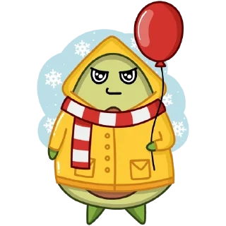 ☠️ emoji Avocado_RUS @Krutoy_kot Telegram sticker 14 of 25