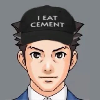 Sticker from Phoenix Wright