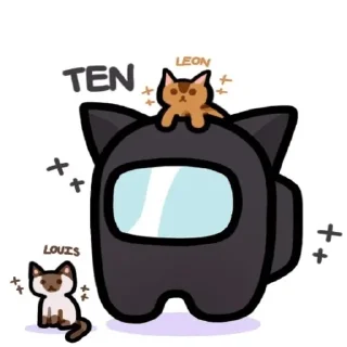 🐈 emoji Among us Telegram sticker 8 of 39